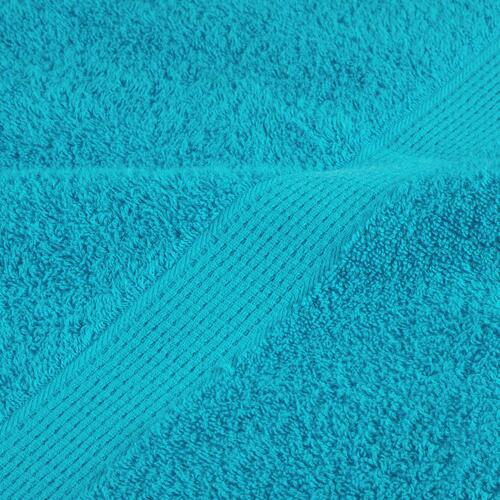 Vaskeklude 4 stk. Premium 30x30 cm 600 g/m2 100 % bomuld turkis