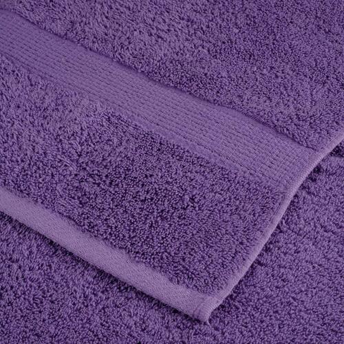 Håndklæder SOLUND 4 stk. Premium 30x30 cm 600 g/m2 lilla