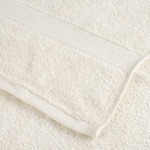 Håndklæder SOLUND 2 stk. 50 x 100 cm 600 g/m² - cremefarvet