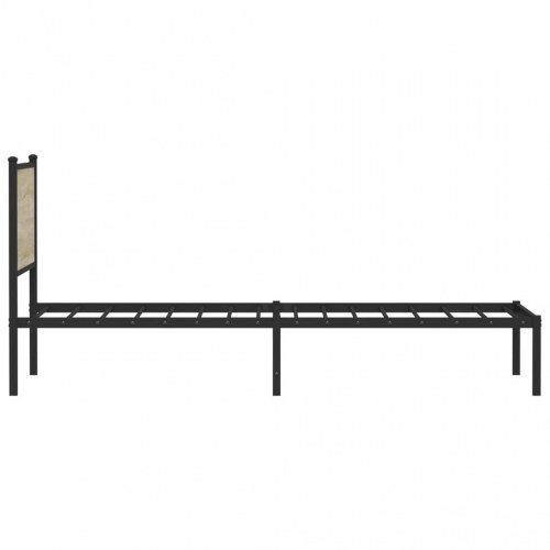Sengeramme 100 x 200 cm i metal - sonoma-eg