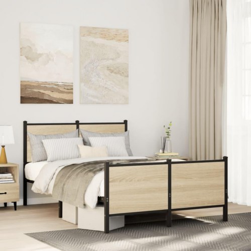 Sengeramme uden madras 120 x 190 cm - sonoma-eg