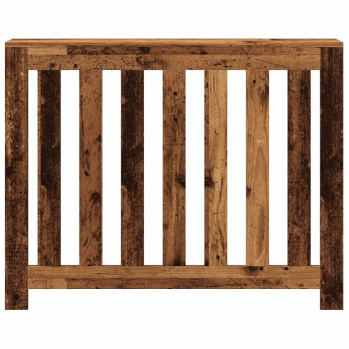 Radiatorskjuler 104×20×82 cm i konstrueret træ - antikt træ