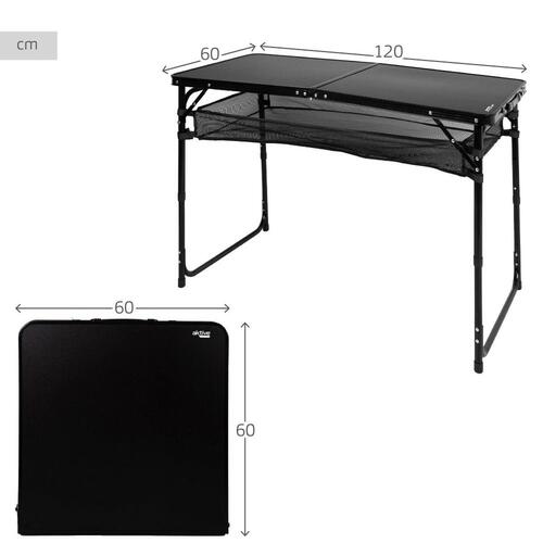 Sammenklappeligt bord Aktive 120 x 70 x 60 cm