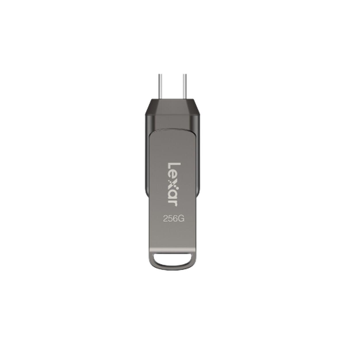 USB-stik Lexar LJDD400256G-BNQNG Grå 256 GB (1 enheder)