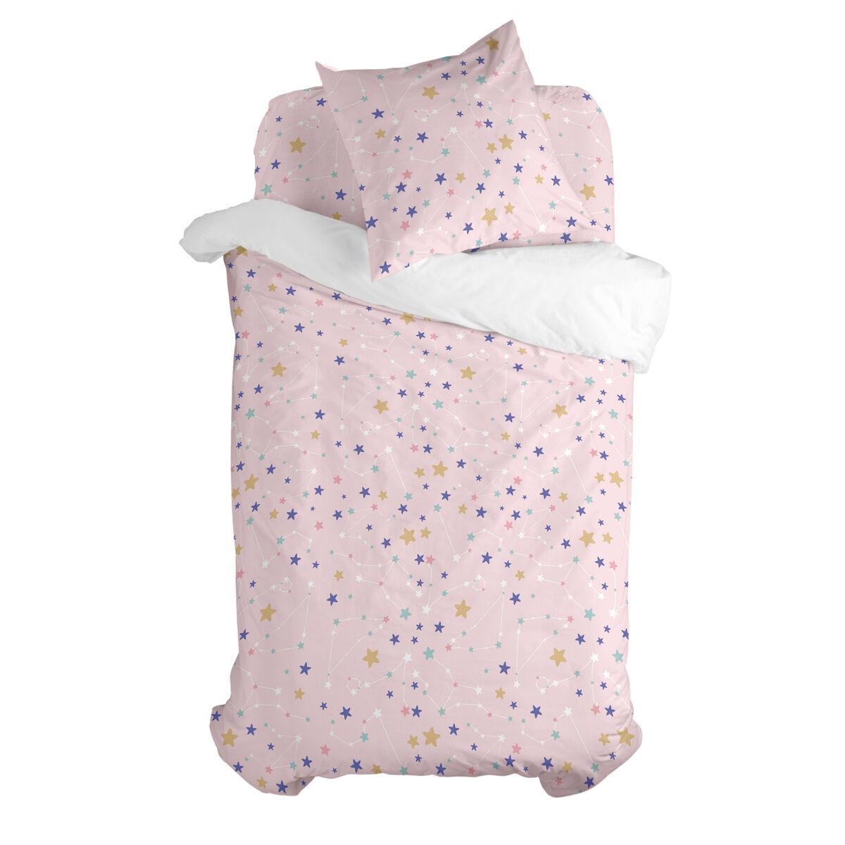 Dynebetræk sæt HappyFriday Mini Sky stars Multifarvet Seng 80 2 Dele