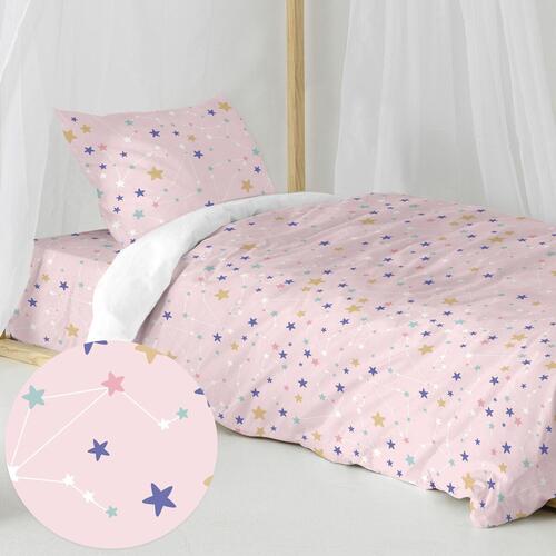 Dynebetræk sæt HappyFriday Mini Sky stars Multifarvet Seng 80 2 Dele