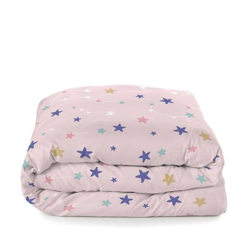 Dynebetræk sæt HappyFriday Mini Sky stars Multifarvet Seng 80 2 Dele