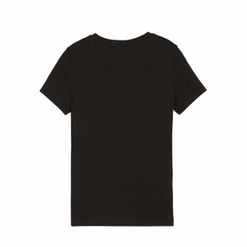 Børne Kortærmet T-shirt Puma Essentials + Script 11-12 år