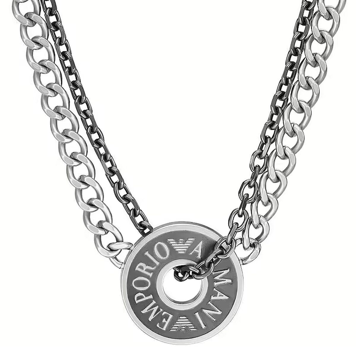 Halskæde til mænd Emporio Armani EGS3093040