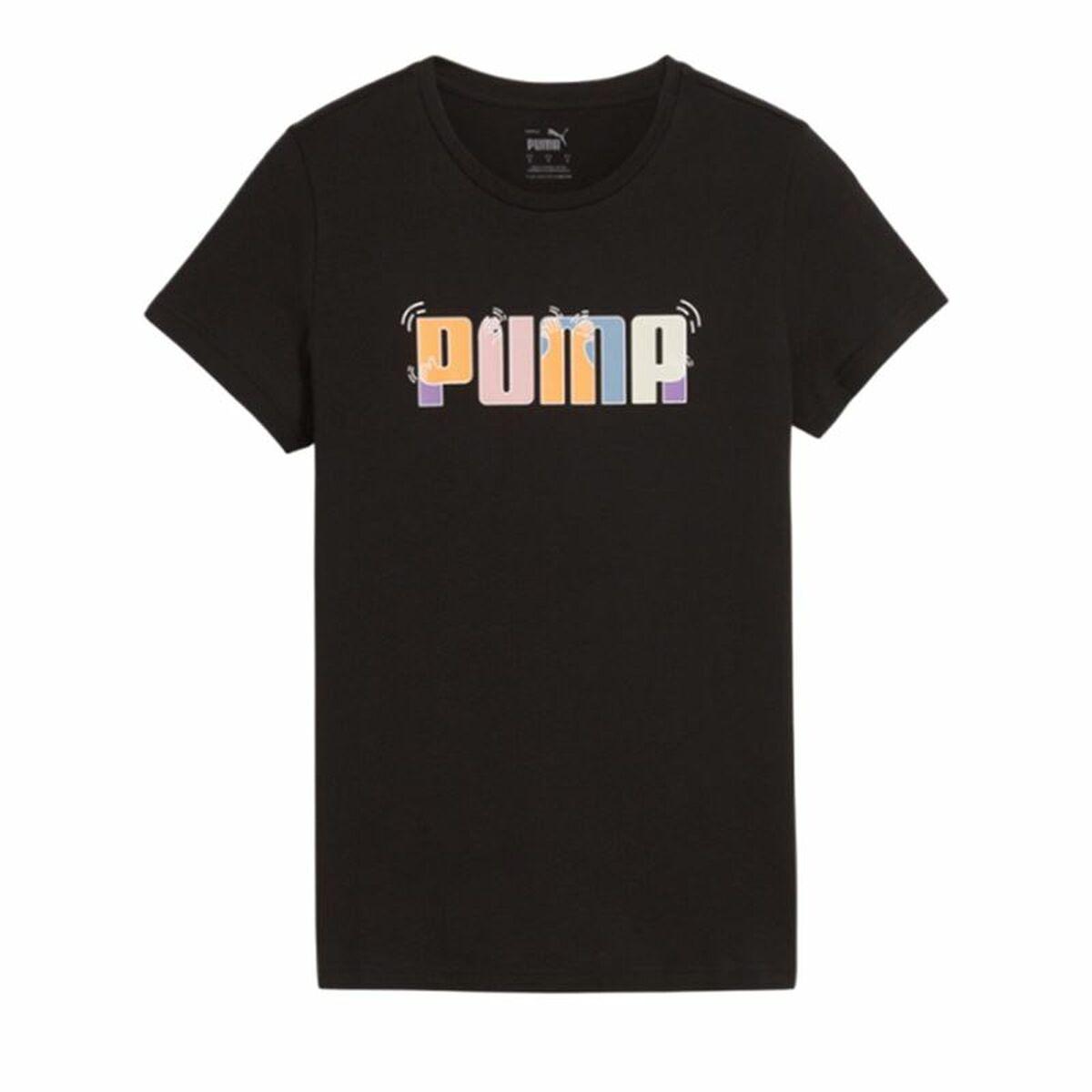 Puma Essential+ Graphic kortærmet T-shirt til kvinder - XS