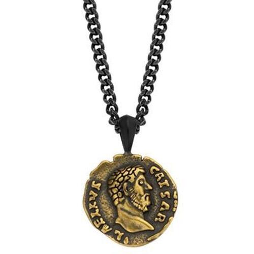 Frank 1967 halskæde til mænd 7FN-0013 - medaljon vedhæng
