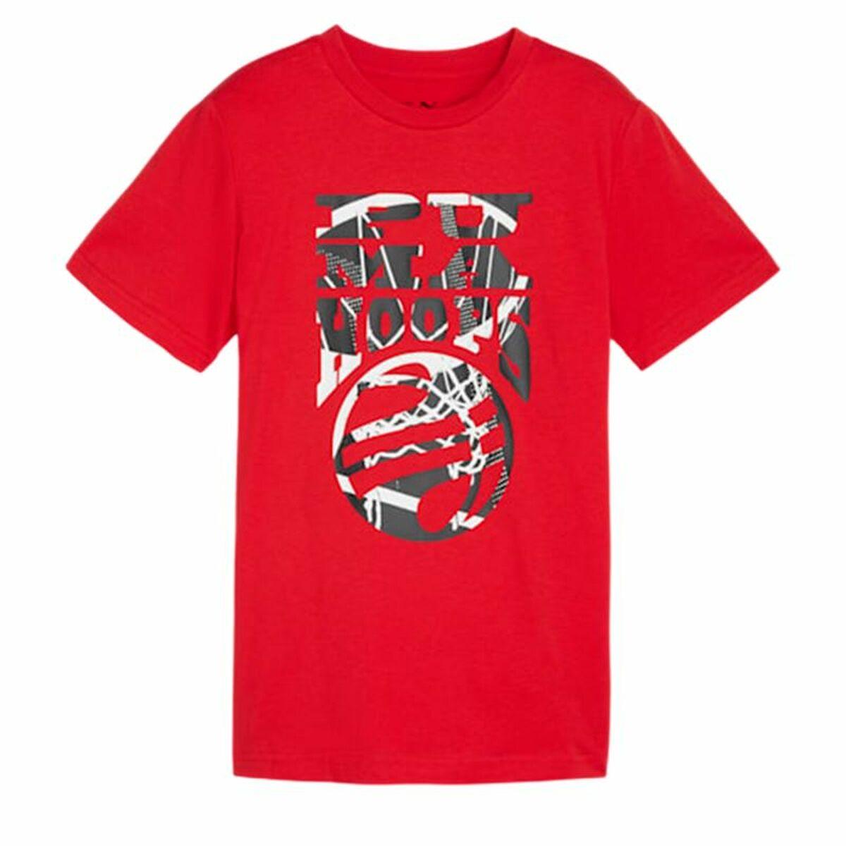 Børne Kortærmet T-shirt Puma Basketball 7-8 år