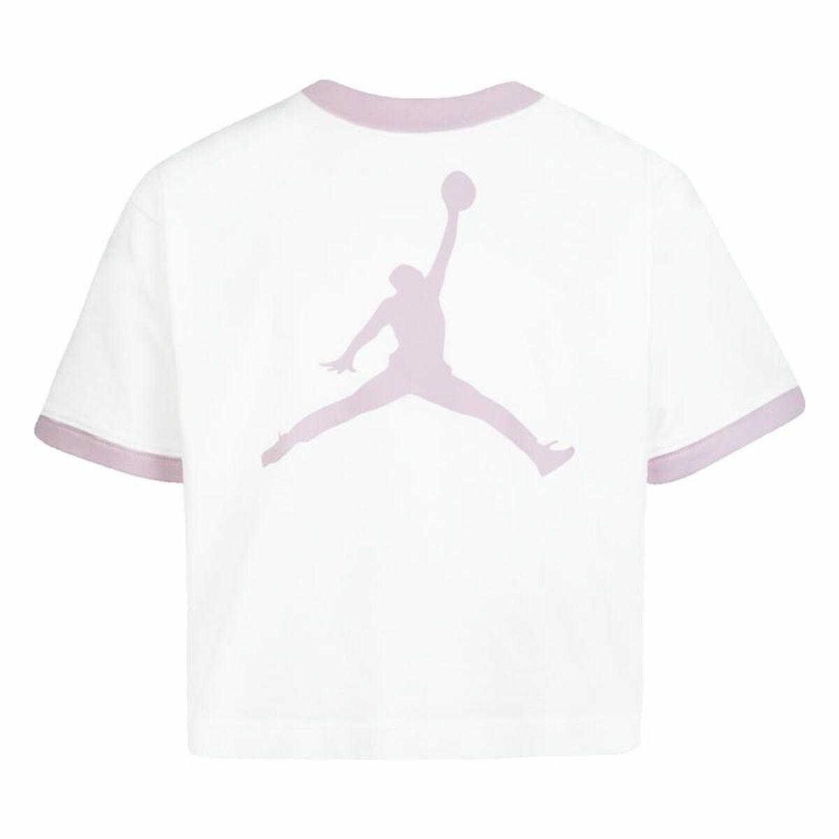 Børne Kortærmet Shirt Nike Essentials Hvid