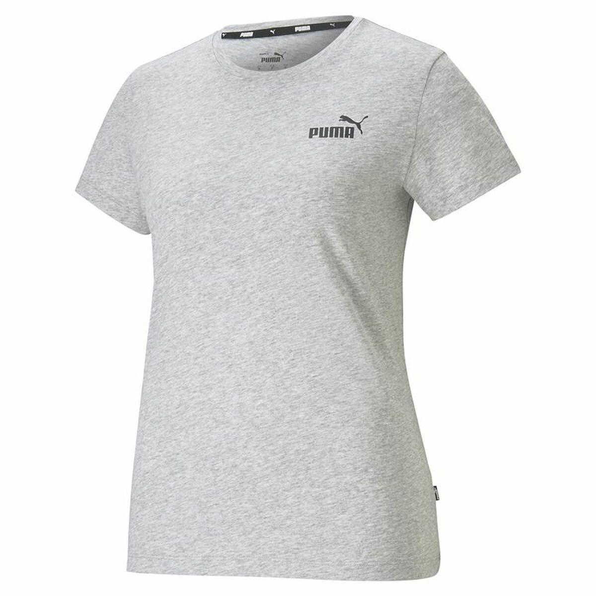 Puma Essentials dame T-shirt, kortærmet - XL, grå