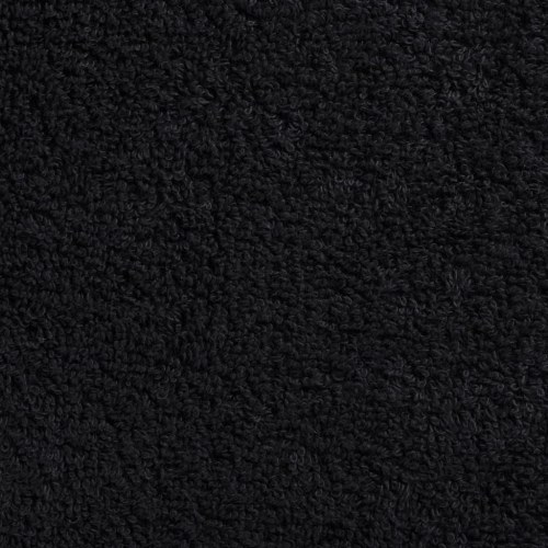 Håndklæder SOLUND 10 stk. 100 x 200 cm 600 g/m² - sort