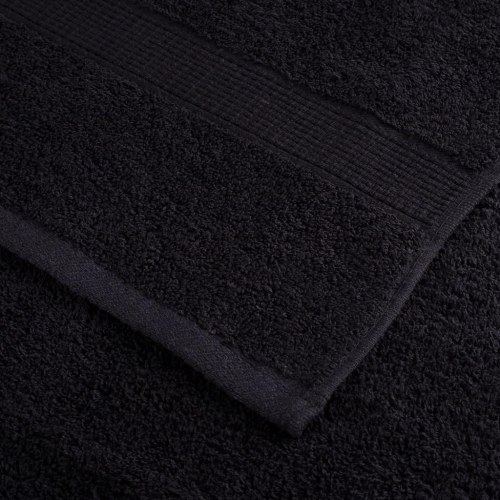 Vaskeklude SOLUND 10 stk. - sort 30 x 30 cm