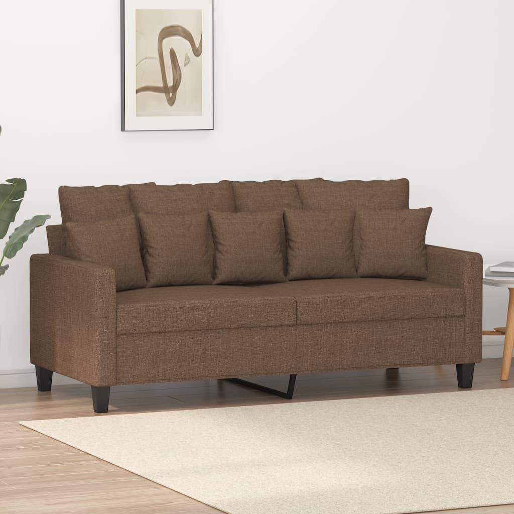 3-Personers Sofa Stof - 140 cm / Brun