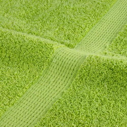 Badehåndklæder SOLUND 10 stk. Premium 100x150 cm 600 g/m2 grøn