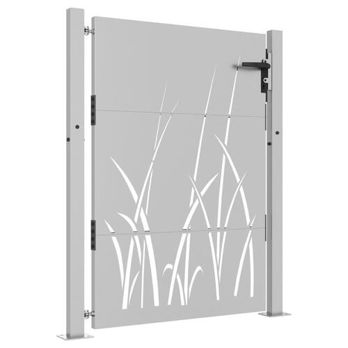 Havelåge 105x130 cm cortenstål græsdesign