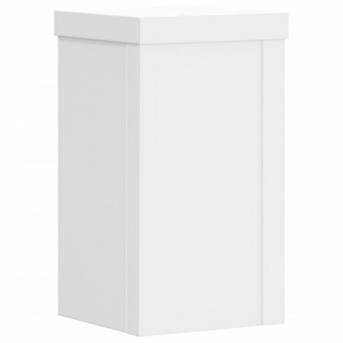Plantestativer 2 stk. - hvid 10 x 10 x 18 cm