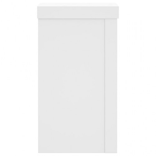 Plantestativer 2 stk. - hvid 10 x 10 x 18 cm