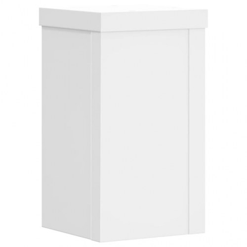 Plantestativer 2 stk. - hvid 10 x 10 x 18 cm