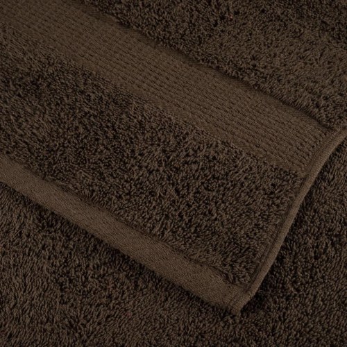 Håndklæder 12 stk. Premium SOLUND 600 g/m2 brun