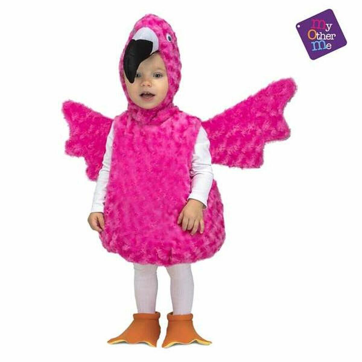 Flamingo kostume til børn 3-4 år - pink