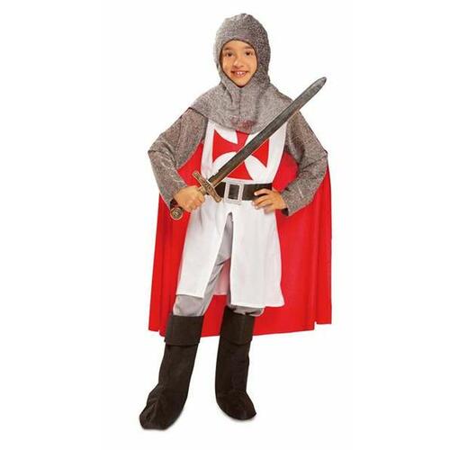 Børnekostume ridder 7-9 år - 6 dele