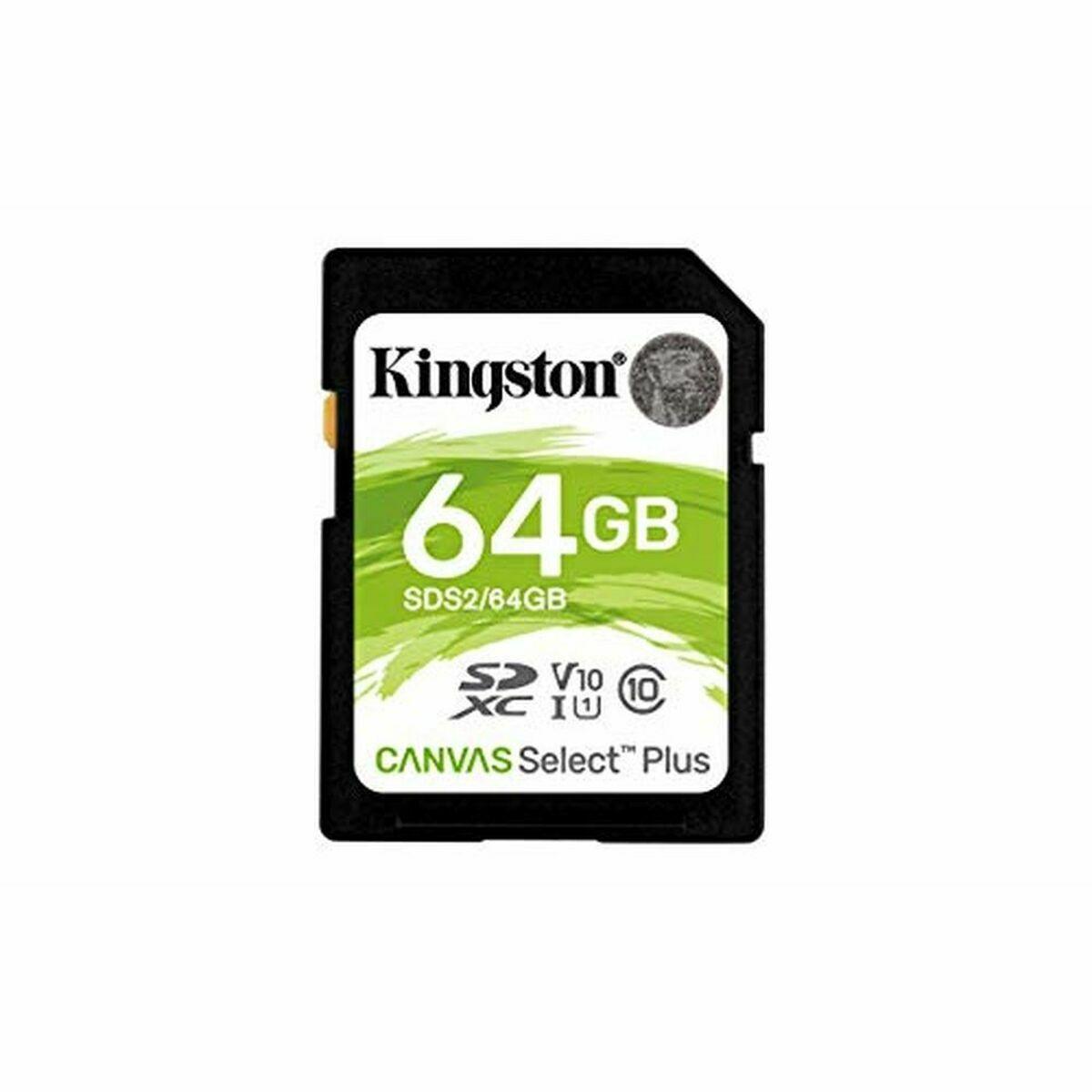 SD-hukommelseskort Kingston SDS2/64GB 64 GB