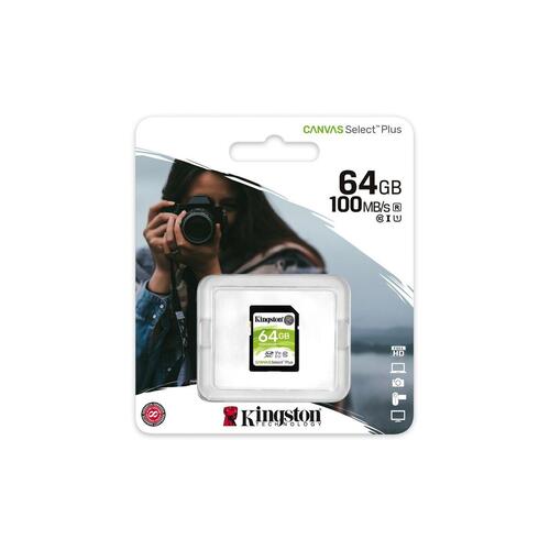 SD-hukommelseskort Kingston SDS2/64GB 64 GB
