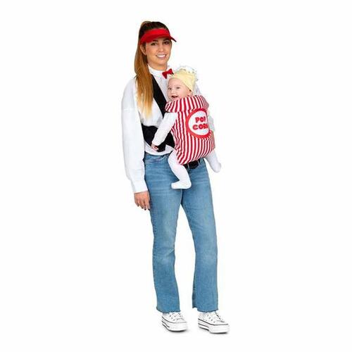 Kostume til voksne Nyfødt Taske med popcorn