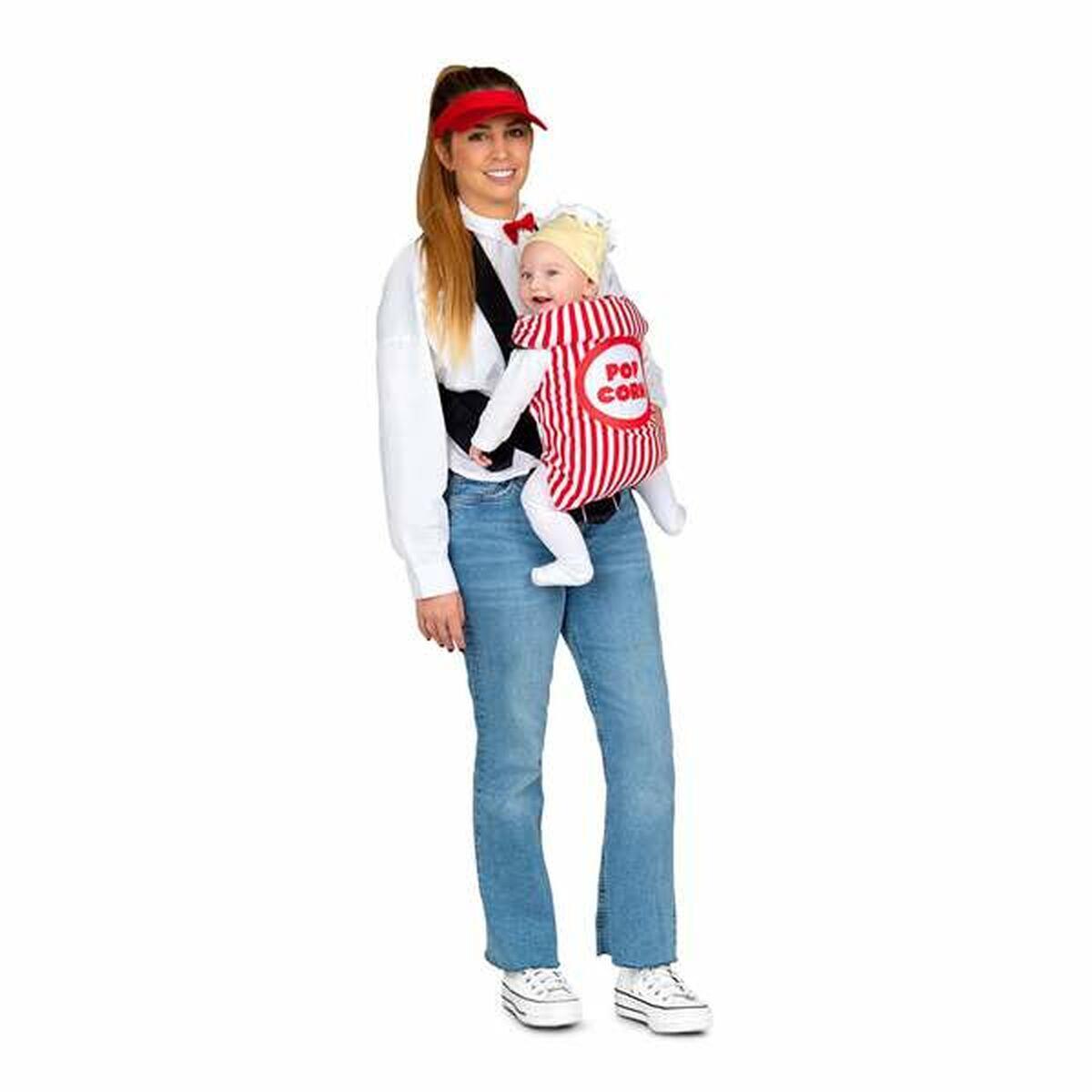 Kostume til voksne Nyfødt Taske med popcorn
