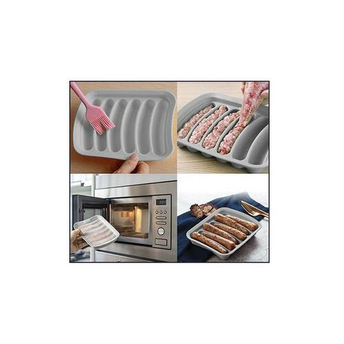 Sausage mould Quttin Mikrobølgeovn Silikone 17 X 18 cm (24 enheder)