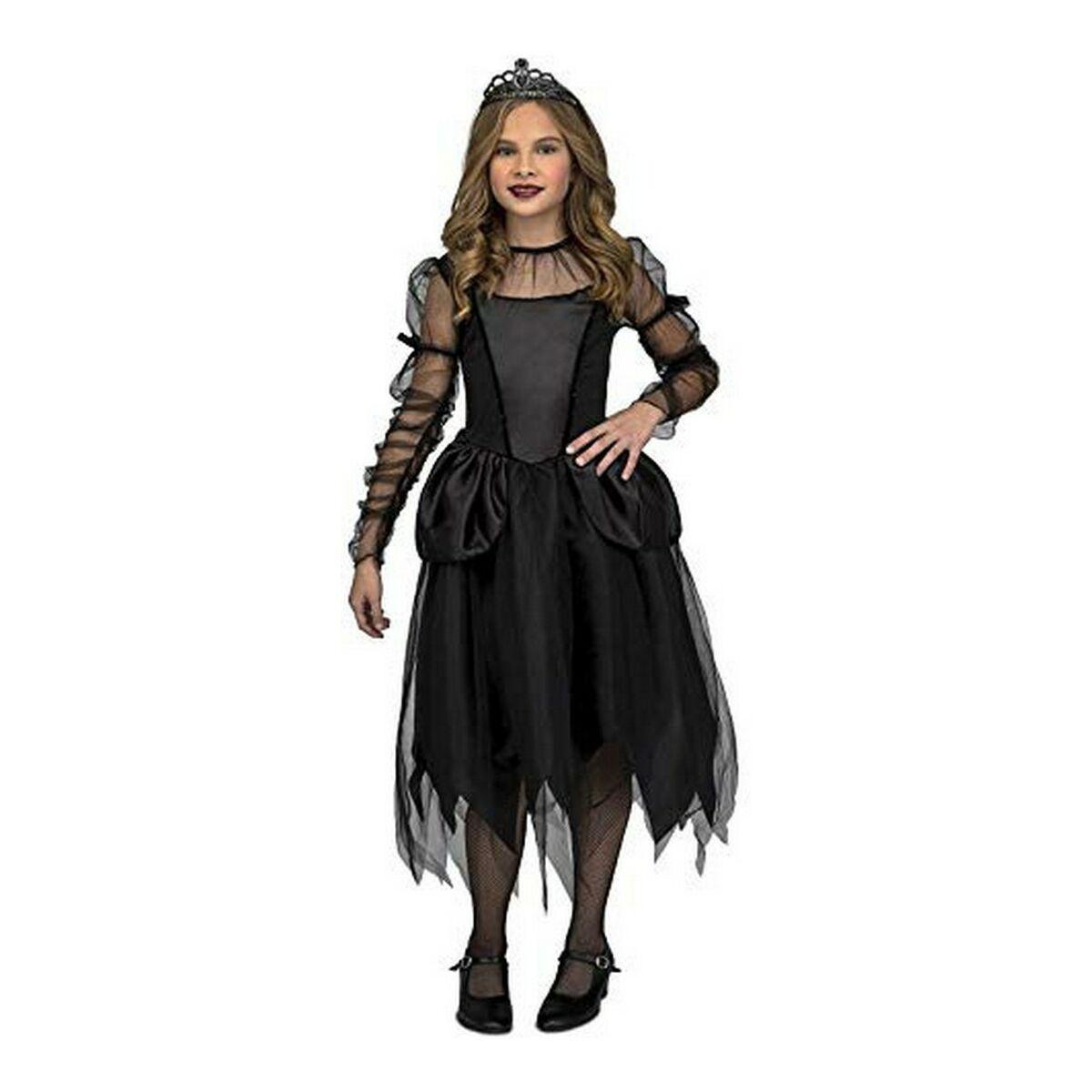 Kostume til børn Gothic Damsel Multifarvet S 7-9 år (3 Dele)