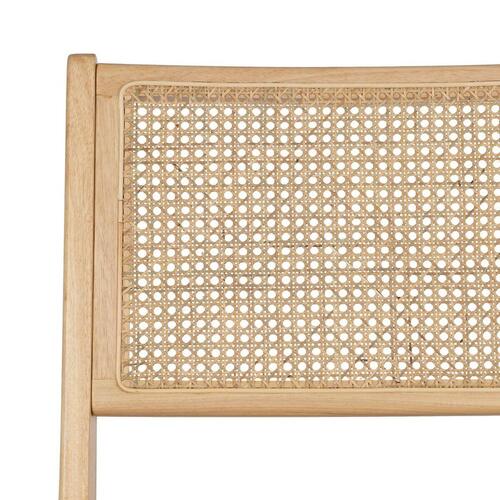 Lænestol Natur Træ Rattan 60,5 x 73,5 x 72,5 cm