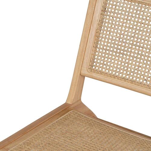 Lænestol Natur Træ Rattan 60,5 x 73,5 x 72,5 cm