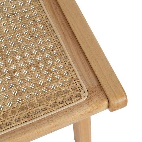 Lænestol Natur Træ Rattan 60,5 x 73,5 x 72,5 cm