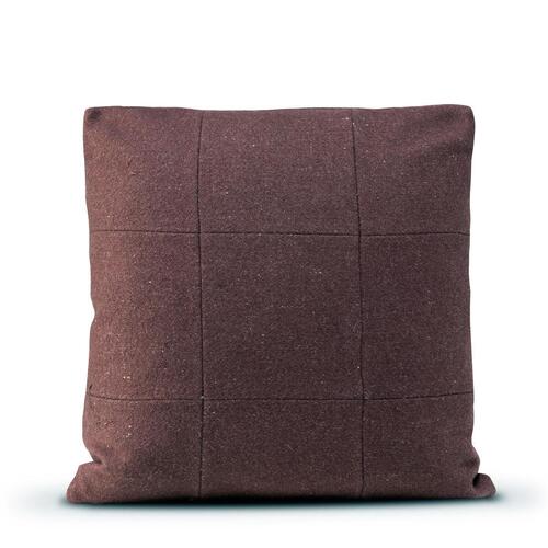 Pudebetræk HappyFriday HF Living Square Felt Bourgogne 50 x 50 cm