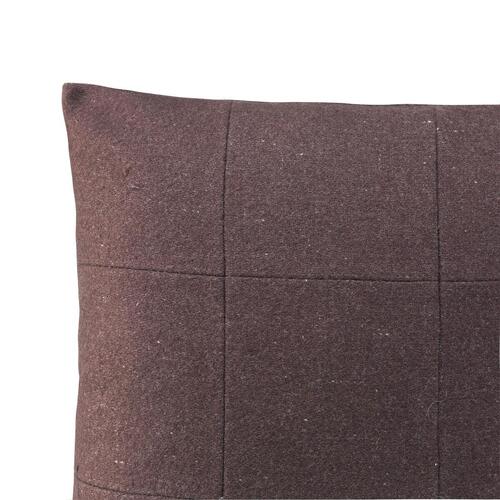Pudebetræk HappyFriday HF Living Square Felt Bourgogne 50 x 50 cm