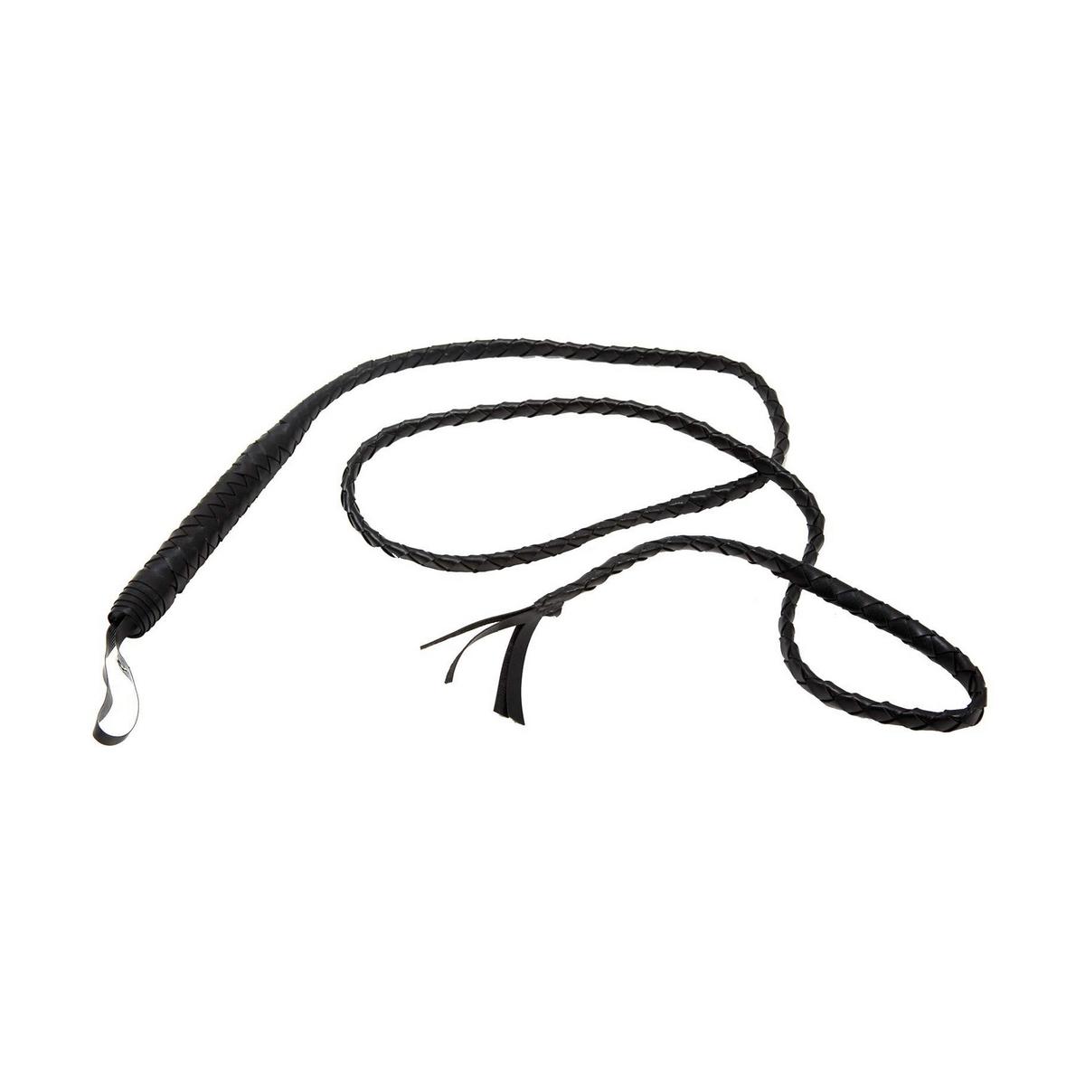 Ridepisk - sort 180 cm legetøjstilbehør