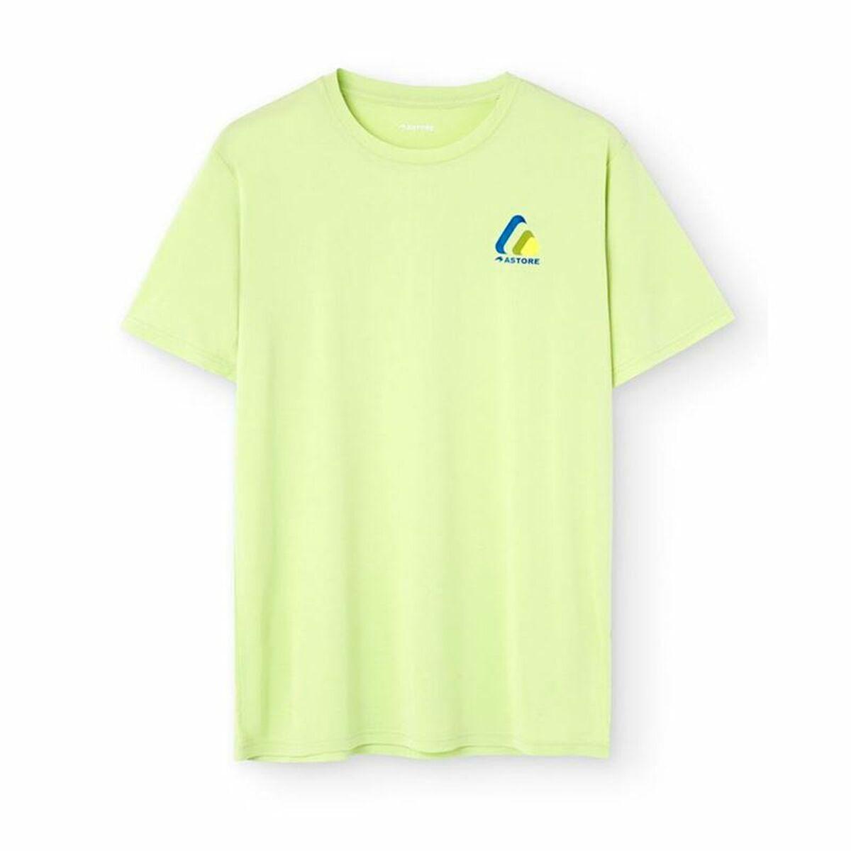Kortærmet T-shirt til Mænd Astore Longo Limegrøn M