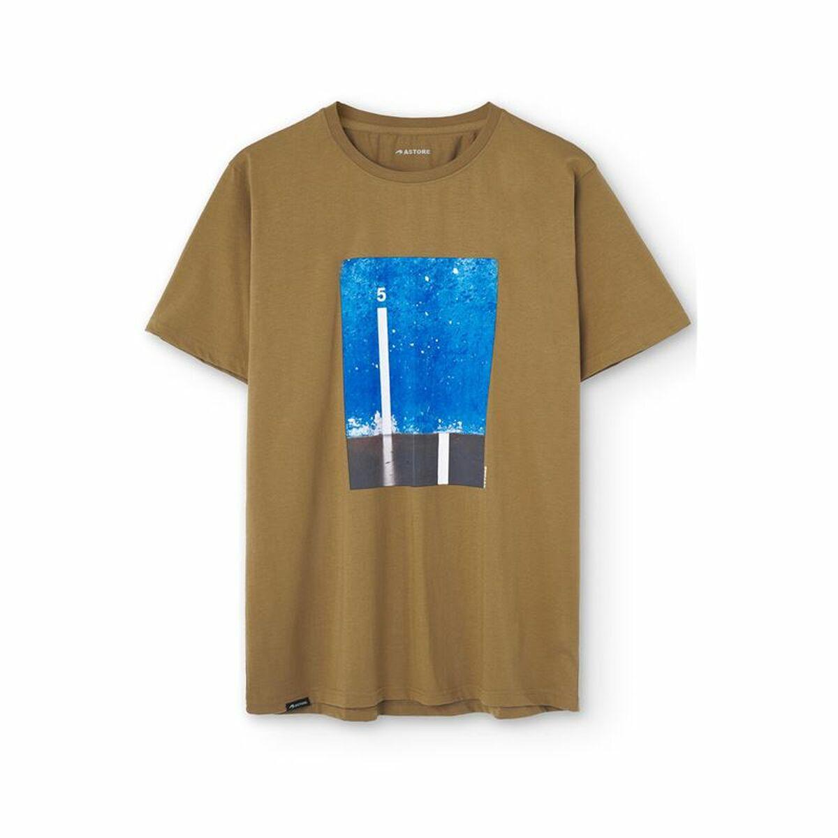 Kortærmet T-shirt til Mænd Astore Camel Brun L