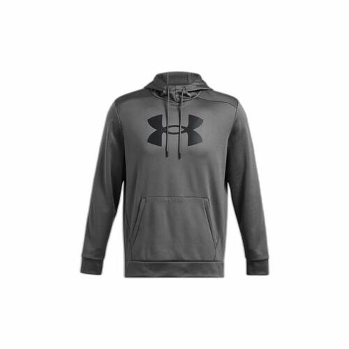 Hættetrøje til Mænd Under Armour Big Logo Grå L