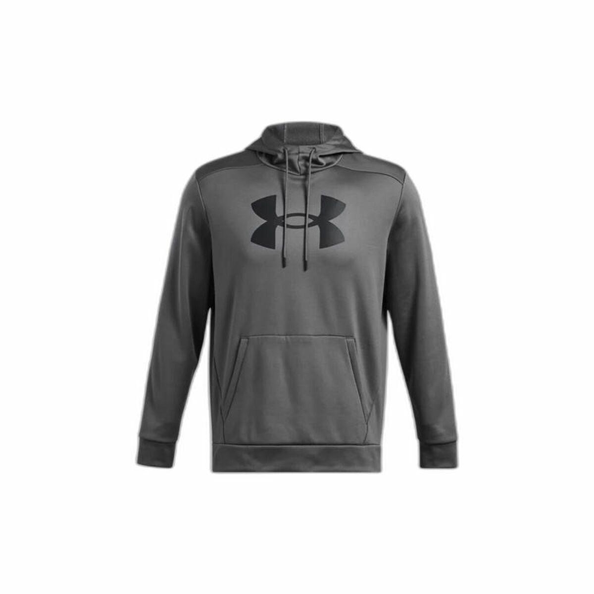 Hættetrøje Til Mænd Under Armour Big Logo Grå
