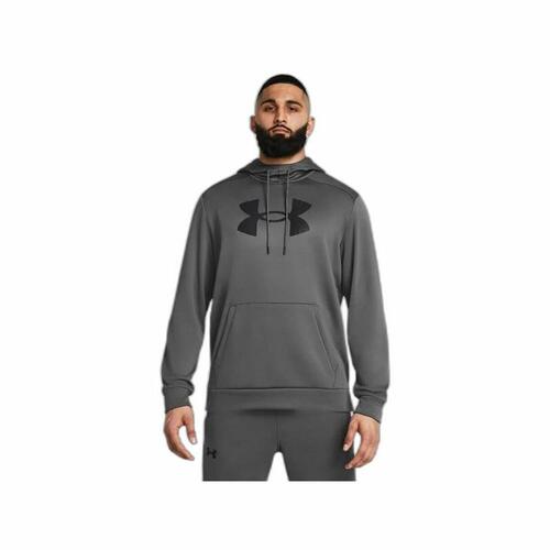 Hættetrøje til Mænd Under Armour Big Logo Grå XL