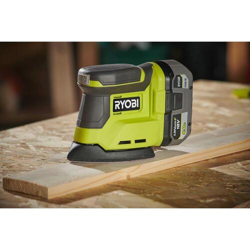 Tilfældig orbital sliper Ryobi 5133005394 Trekantet