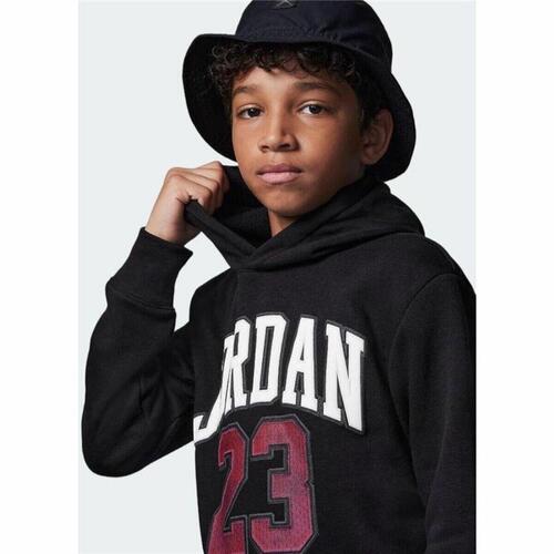 Sweatshirt til Børn Jordan Jordan Hbr Flc Po Sort 10-12 år