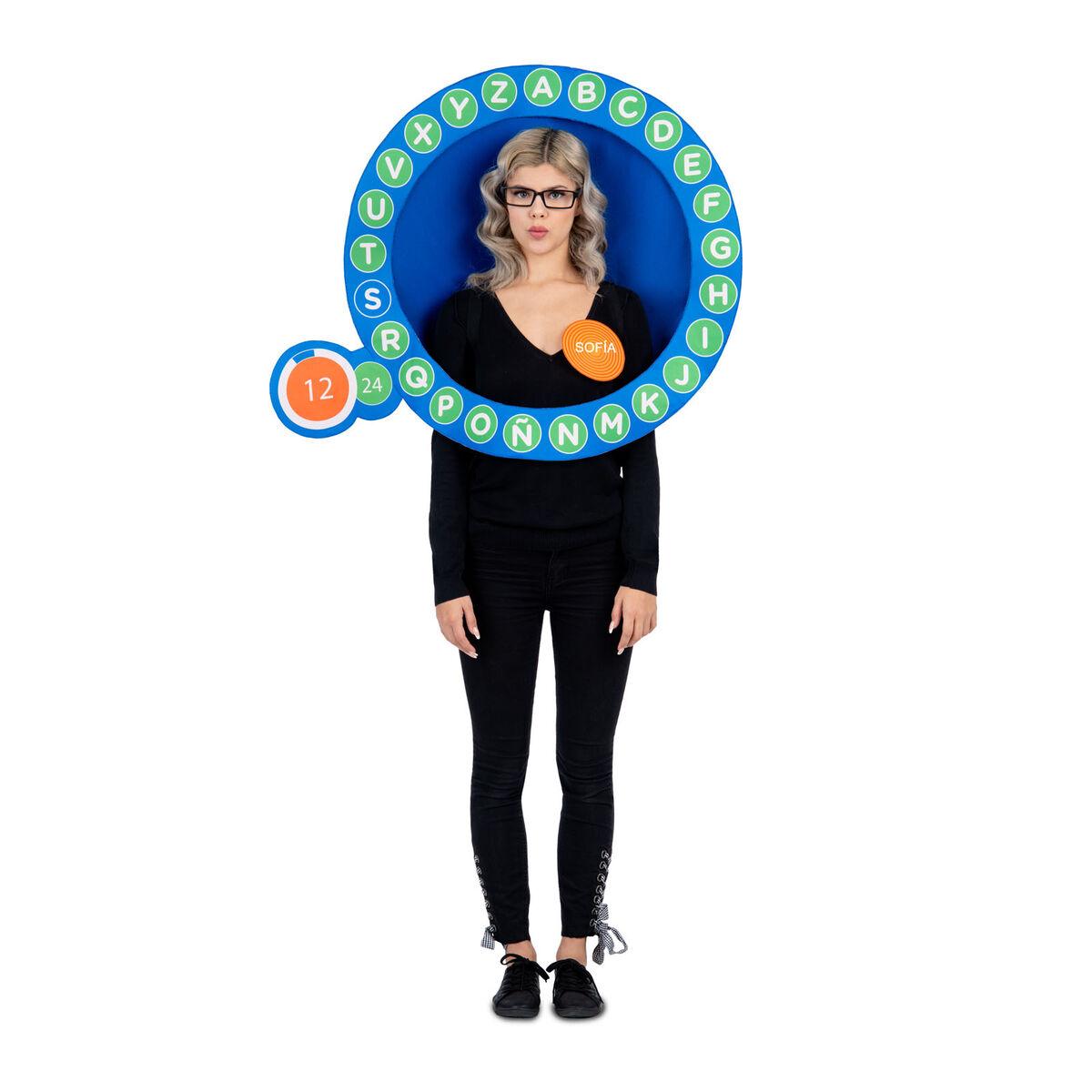 - kostume til voksne, onesize, 2 dele - blå TV-konkurrence