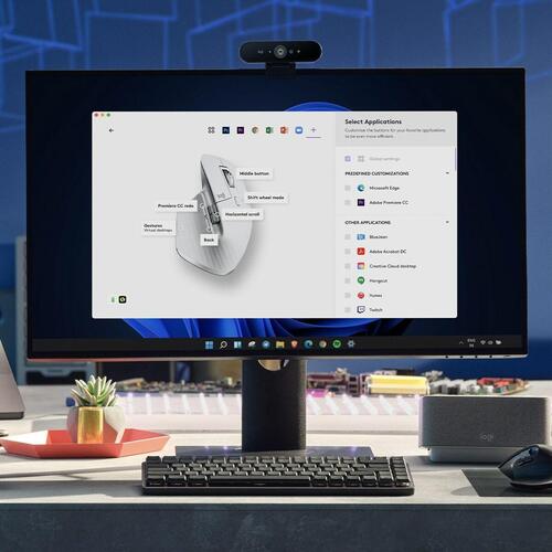 Trådløs mus Logitech MX Master 3S Grå